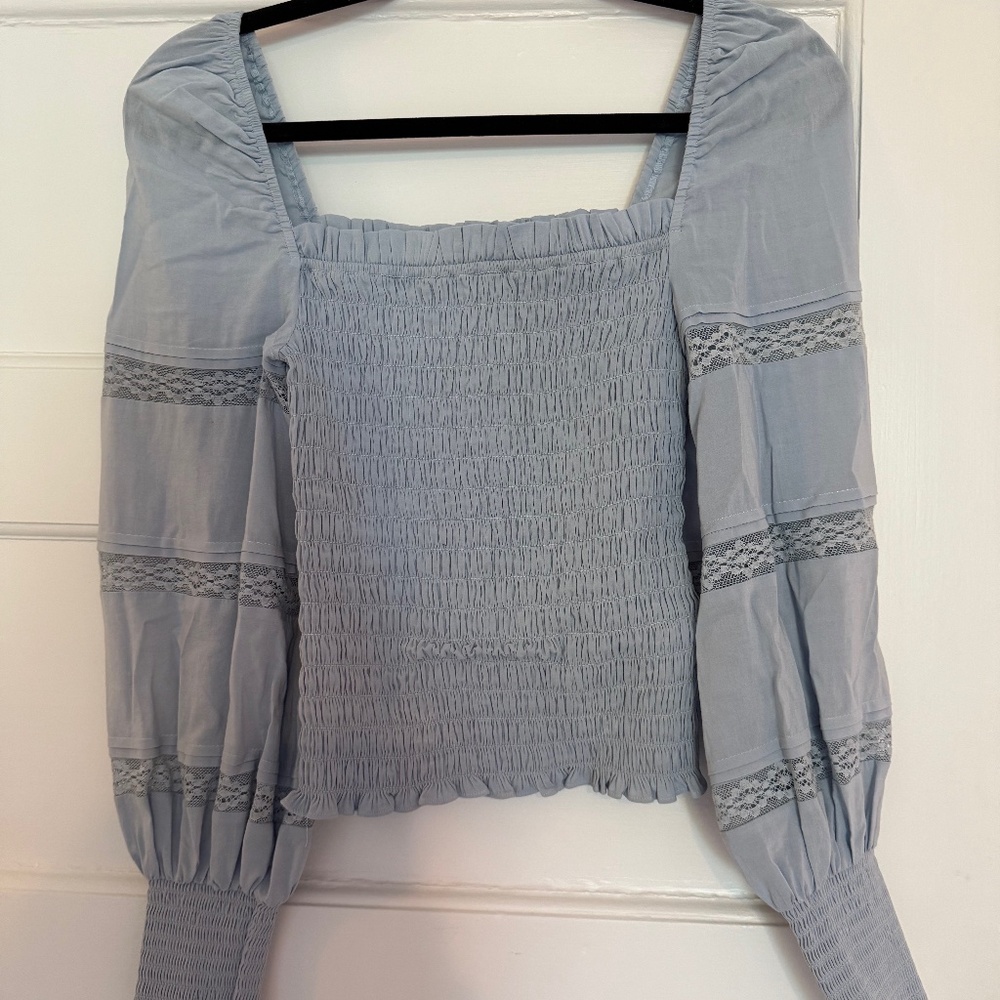 Reformation Clancy Top in Mineral